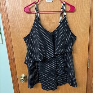 Cacique size 22 tankini worn once
